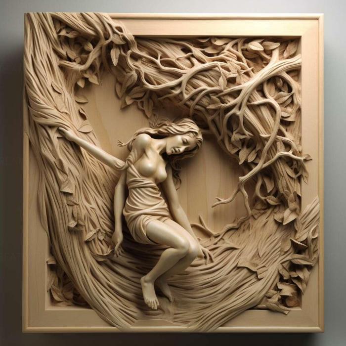 نموذج ثلاثي الأبعاد لآلة CNC 3D Art 